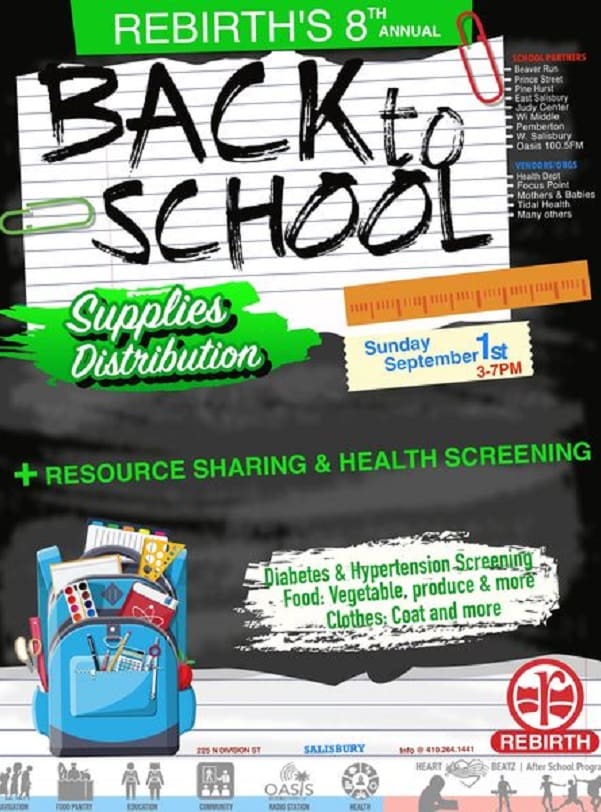 Rebirth 4 Life Back To School Supplies Distrib